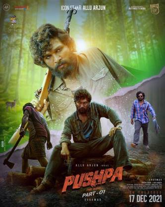 Pushpa The Rise 2021 Movie DVD Hindi (Play only in computer or laptop)