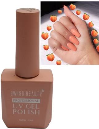 SWISS BEAUTY One Stroke UV Gel Nail Polish Peach