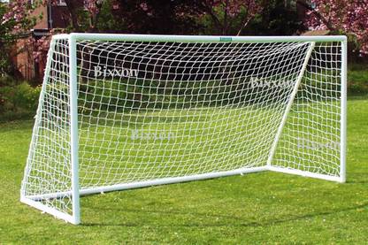 Bixxon JN-2022 Football Goal Post Silk High Quality (Pack Of 2 Net) Football Net