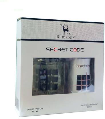 RAMSONS Secret Code perfume 100ml , Deodorant 200ml gift pack Extrait De Parfum  -  300 ml