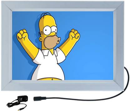 DESIGNING HUB HOMER SIMPSON MODEL NO.01, 18 inch ELECTRONIC LED FRAME