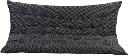 Faburaa Cotton Floor Cushion Pack of 1 Solid