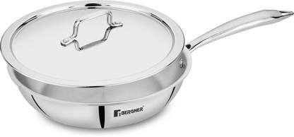 BERGNER Fry Pan 24 cm diameter with Lid 1.95 L capacity
