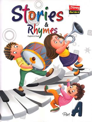 Stories And Rhymes In English And Hindi Part-A | Pre-Primary Rhymes Reading Books For Kids, Early Learning Nursery, Preschool And Primary Children Books Of Rhymes
