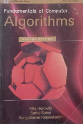 Fundamentals Of Computer Algorithms