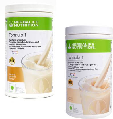 HERBALIFE Formula 1 Protein Shake Banana + Vanilla Plant-Based Protein