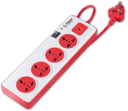 Flipkart SmartBuy Smart Extension Board 4 Sockets 1 Switch 4  Socket Extension Boards