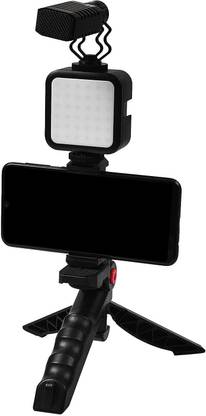 Designbase Mini Tripod Stand with Holder for Mobile Recording for Singing Tripod