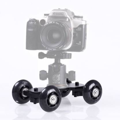 हिफिन ®Professional Car Video Photograph Rail Rolling Slider Dolly Skater for Camera ट्राइपॉड