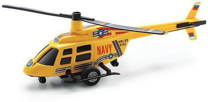 SHRISHA CREATION Pull Back Helicopter Pull Back 60 Aircraft Miniature Scaled Models