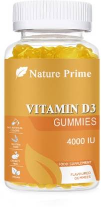 Nature Prime Calcium + Vitamin D Gummies Supplement for Kids, Men & Women (SD13)Advanced