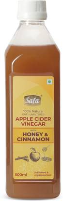 Safa Apple Cider Vinegar With Honey and Cinnamon | 100% Pure and Natural Raw