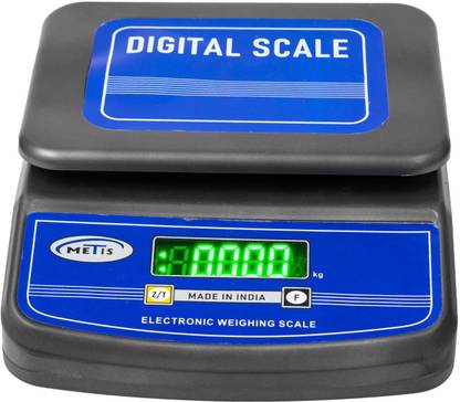 Metis Weighing Scale With Pan Size 160x220mm, Capacity 30 Kg Weighing Scale