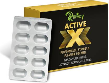Riffway Active X Se-xual Solution For Stamina S-E-X Drive Male Libido & Desire