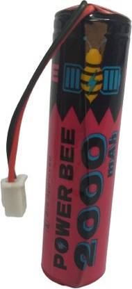 kp Power BEE ICR 18650 2000mAh 3.7v Rechargeable Li-ion Connector   Battery