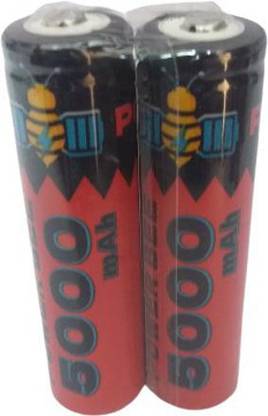 kp Power BEE ICR 18650 5000mAh 3.7v Rechargeable Li-ion Buttontop   Battery
