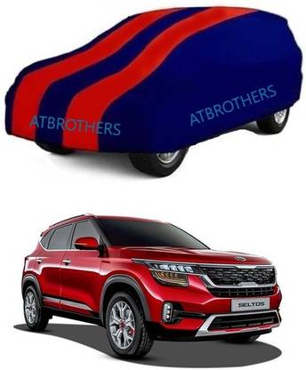 ATBROTHERS Car Cover For Kia Seltos GTX AT 1.4 Dual Tone (Without Mirror Pockets)