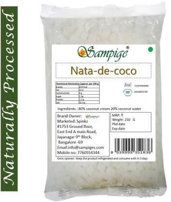 Sampige Nata de coco 5 MM- 250 Gram