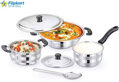 Flipkart SmartBuy Induction Bottom Cookware Set