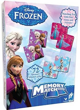Disney Frozen Memory Match Game Styles Will Vary