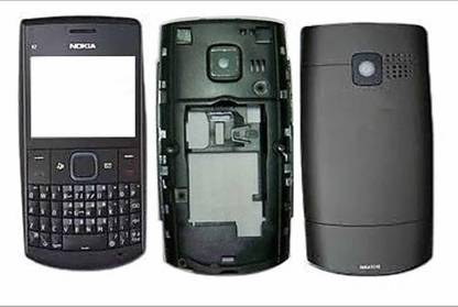imbi Replacement Housing Body For Nokia X2-01 (Ye Phone Nahi) Front, Middle and Back, Keypad Full Panel