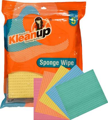 Kleanup Cellulose Sponge Wipe for Kitchen/Table/Slab/Glass Cleaning 10x Absorption Wipe Wipes