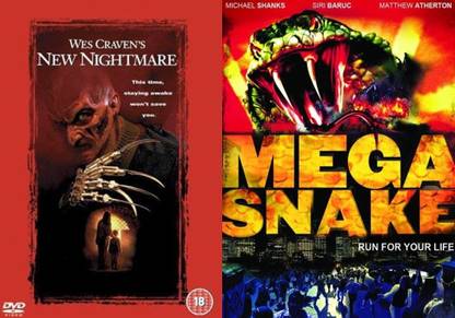 Mega Snake (DVD English), A Nightmare on Elm Street , Heather Langenkamp (Actor), Johnny Depp (Actor), Wes Craven (Director, Writer) Rated: R Format: DVD