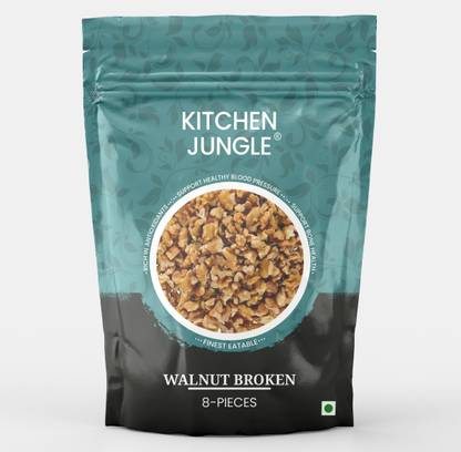 Kitchen Jungle Walnut Kernels | Akhrot Giri (8 Pc) | Broken Walnut | Walnut Giri Walnuts