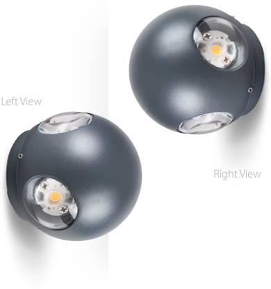 PHILIPS 58162 Alpha 12W, LED Wall washer Gate Light Outdoor Lamp