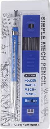 DEZIINE 2.0mm Mechanical Pencil,With Pencil Lead for Drawing,Carpenter,Art Sketching Pencil