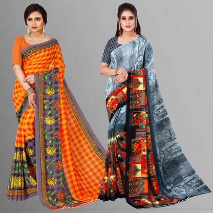 Printed Bollywood Georgette Saree