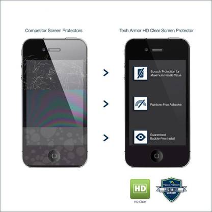 Stela HD Clear Screen Protector for Apple iPhone 6 (Pack of 3) Screen Guard Applicator