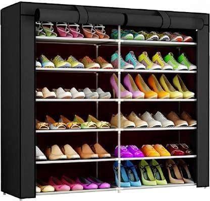 EEMWAY Metal, Plastic Shoe Stand