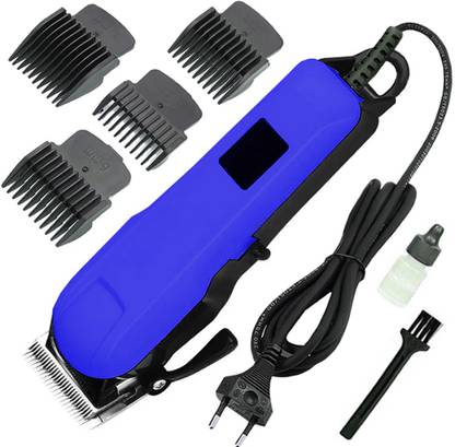 DGhGJ Professional Electric Corded Hair Clipper & Beard Trimmer Razor With LED Display Trimmer 0 min  Runtime 1 Length Settings