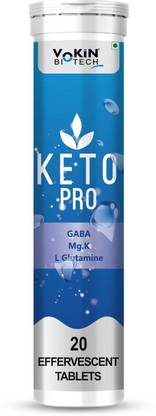 Vokin Biotech Keto Pro Tablets For Weight Loss Fat Burner Management Effervescent