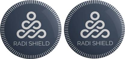 Radi Shield Certified Best Chip for Mobile, Laptop, PC Anti-Radiation Chip (Pack of 2) Anti-Radiation Sticker