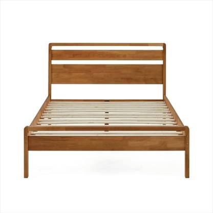 Woodenplaza Acasia Modling Bed (Delevery Condition:-DIY Do it Yourself) Solid Wood Queen Bed