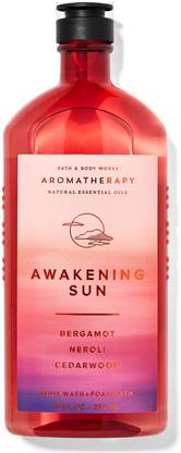 BATH & BODY WORKS AROMATHERAPY AWAKENING SUN BODY WASH 295ML
