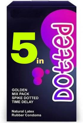 DRAGON JUMBO PREMIUM Five In Dotted Condom
