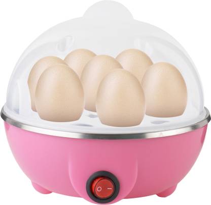 Wuze Egg Boiler or Poacher for Steaming, Cooking, Boiling and Frying, Multi-color (7-EGGS) Egg Cooker