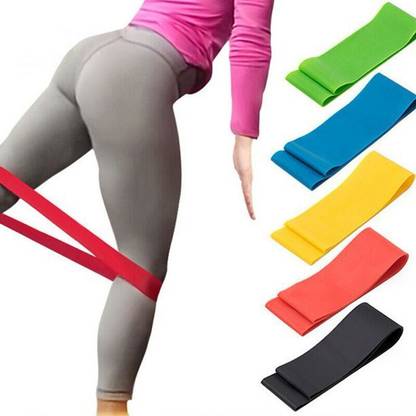 Deewak Loop Exercise Bands for Home Workouts Resistance Band |(Pack of 5)- X3 Pilates Band