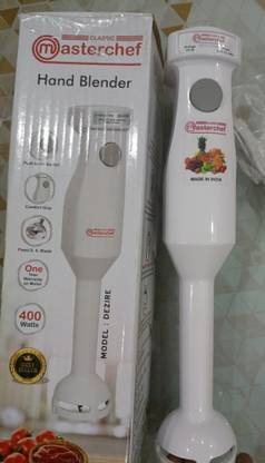 MasterChef 400 W White Hand Blender