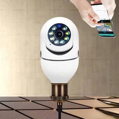PAROXYSM Bulb 1080p HD WiFi Camera Spy Human Motion Night Vision Remote Live Viewing Security Camera