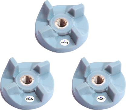Pikafly - Coupler Compatible for "Wonderchef Nutri-Blend" in The Pack (3 Pcs) Grey Mixer Grinder Coupler