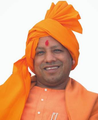Yogi adityanath poster Multicolor Photo Paper Print Poster Photographic Paper 18 inch X 12 inch, Rolled Photographic Paper