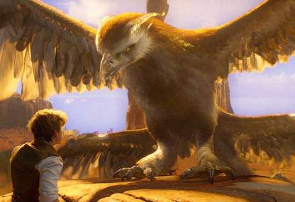 Poster Thunderbird Fantastic Beasts And Where To Find Them Large Poster (36 X 24 Inch, Multicolour) Fine Art Print