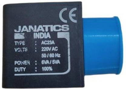 Janatics Solenoid Coil 220V AC. Fits all DS2 Series 1/4 & 1/2 Control Valves. Pressure Valve