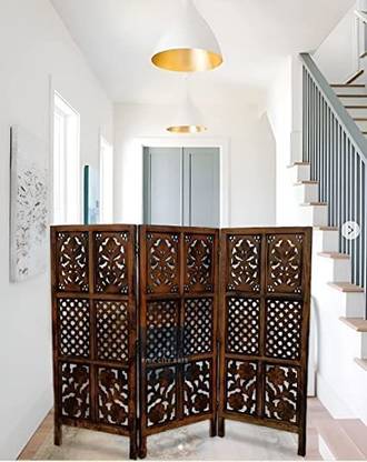 mirza art Solid Wood Decorative Screen Partition