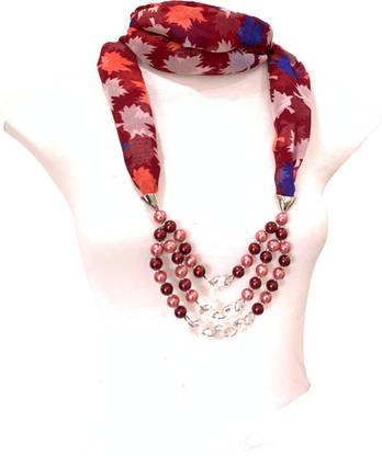Devin La Printed Georgette Girls Fancy Scarf