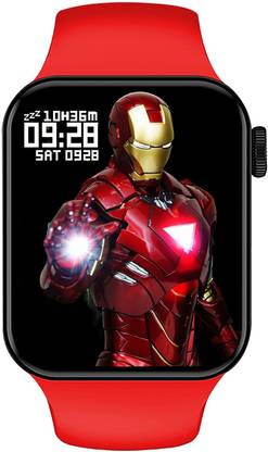 Time Up Superhero Design Bluetooth Calling-Speaker, Music Play, Fitness Notifications Smartwatch